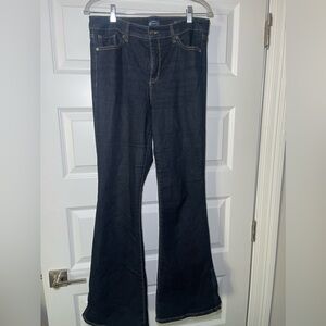 Dark Wash Bell Bottom Jeans
